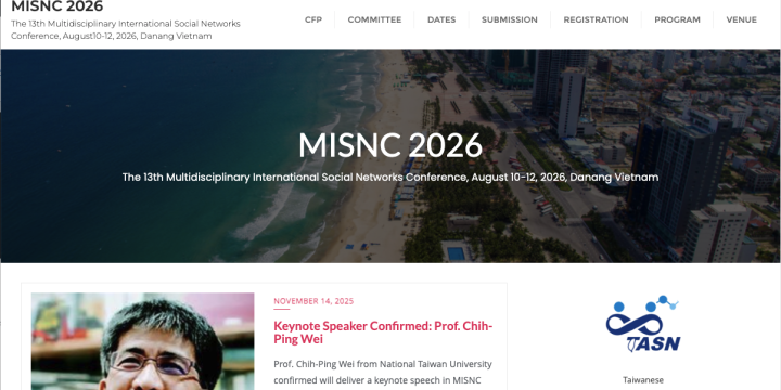 MISNC 2026 in Danang, Vietnam